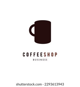 Coffee Shop Icon Logo Design Template