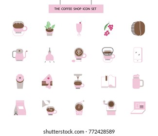 Coffee Shop Icon Icon set