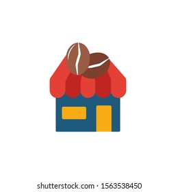 Coffee Shop icon. Simple flat element from coffe shop collection. Creative coffee shop icon for templates, software and apps.