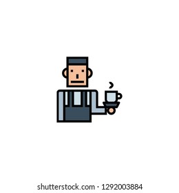 Coffee Shop Icon Template