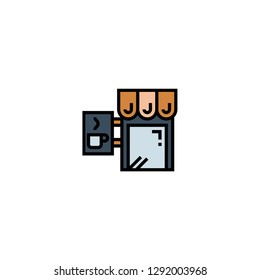 Coffee Shop Icon Template