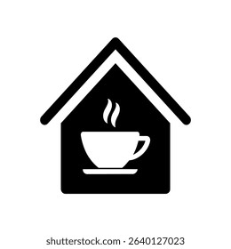Coffee shop icon vector. Coffee house illustration sign collection. Cafe symbol or logo.