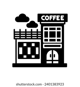 Coffee Shop icon in vector. Illustration