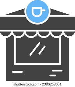 Coffee Shop icon vector image. Suitable for mobile application web application and print media.