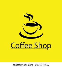 coffee shop illustrater logo design