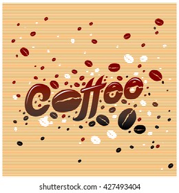 coffee shop illustration design elements vintage vector