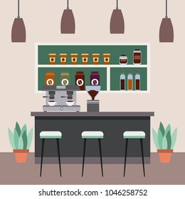 coffee shop interior