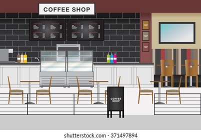 Coffee shop interior design
