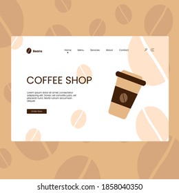 Coffee Shop Landing Page Design is a simple, layered and clean design concept for a coffee shop website .
Minimal design with a warm palette, it is perfect for websites and brands design inspirations.