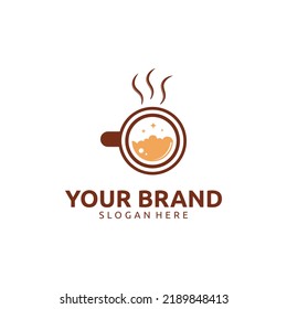 COFFEE SHOP AND LAUNDRY LOGO DESIGN