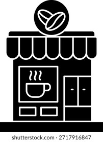Línea de cafetería Vector Icon Design