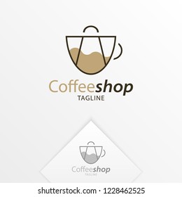 Coffee shop logo