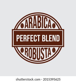 Coffee Shop Logo, Badge and Label Design. Cup, beans, cafe vintage style retro object vector illustration.