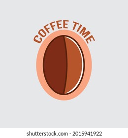Coffee Shop Logo, Badge and Label Design. Cup, beans, cafe vintage style retro object vector illustration.