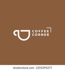 Coffee shop logo for business identity