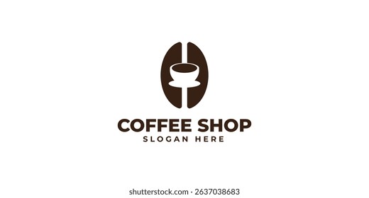 Coffee Shop logo, Coffee logo, Cafe logo design template