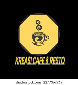 Coffee Shop Logo creation Abstract Coffee Cup Vector illustration and Unique Cup Logo Template