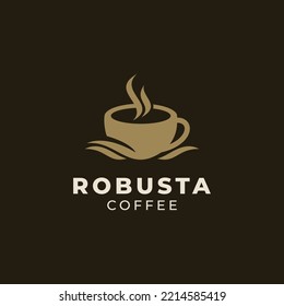 Logo des Kaffeehauses mit Tasse Kaffee
