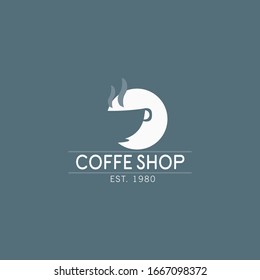 coffee shop logo design with awesome concept