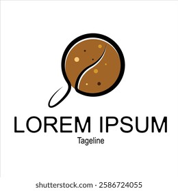 Coffee Shop Logo Design from coffee beans cookies and coffee cups