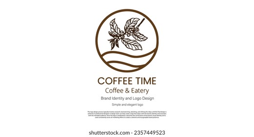 coffee shop logo design for cafe owner and coffee shop 