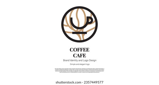 coffee shop logo design for cafe owner and coffee shop 