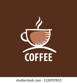 Coffee Shop Logo Design Element in Vintage Style for Logotype, Label, Badge and other design. Bean retro vector illustration.