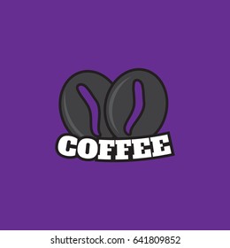 Coffee Shop Logo Design Element in Vintage Style 
