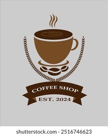 Diseño de Logo de Cafetería EPS