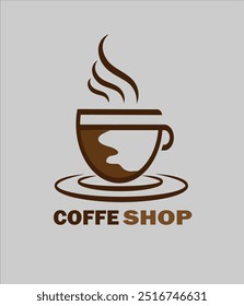 Coffee Shop Logo Design EPS