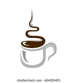 Coffee shop logo design full vector for Logotype, Label, Badge and other design