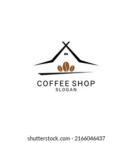 Design-Symbol für das Coffee-Shop-Logo