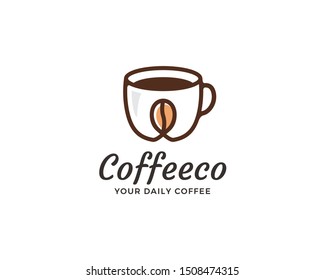 Coffee Talk Chat Logo Icon Design Stock Vector (Royalty Free ...