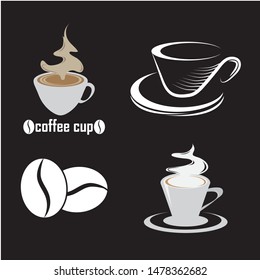 Coffee shop logo design template. Retro coffee emblem. Vector art.
