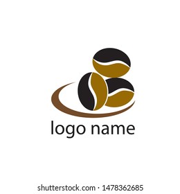 Coffee shop logo design template. Retro coffee emblem. Vector art.
