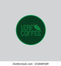 Coffee shop logo design template