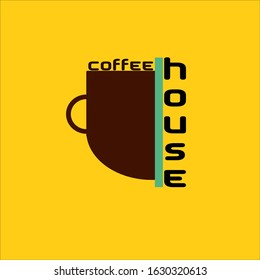 Coffee shop logo design template