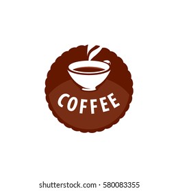 Coffee shop logo design template