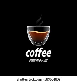 Coffee shop logo design template