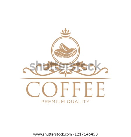 Coffee shop logo design template. Retro coffee emblem. cafe logo. coffe. vector illustration. editable. coffee shop illustration design elements vintage vector