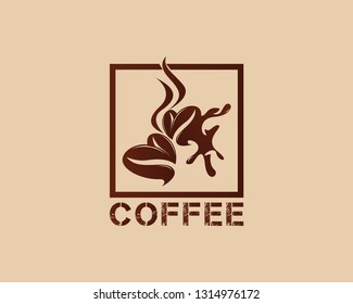 Coffee Shop Logo Design Vector Template Element