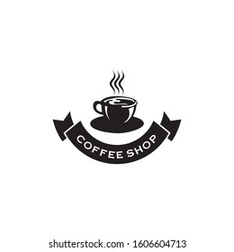 Coffee Shop Logo Design Vector Illustration Stock Vector (Royalty Free ...