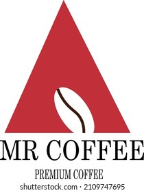 Coffee shop logo design vector