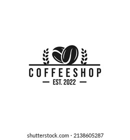 Logo-Design des Coffee-Shop-Vektorgrafik