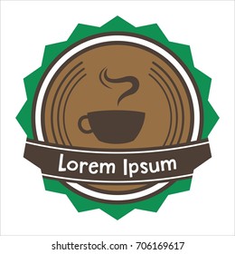 Coffee Shop Logo Designs, Retro and Vintage Style