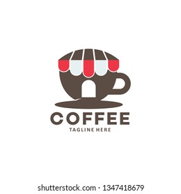 coffee shop logo icon