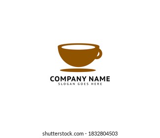 Coffee Shop Logo Icon Template Design Vector Illustration