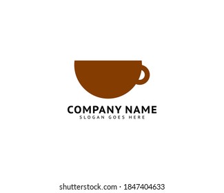 Coffee Shop Logo Icon Template Design Vector Illustration