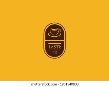 Coffee shop logo icon template design