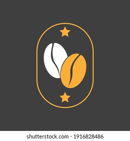 Coffee shop logo icon template design